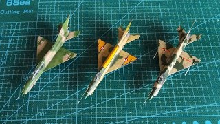 MiG21MiG21UMJ7 1144 Quick Build Review [upl. by Nedla]