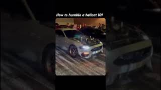 Hellcat gets humbleCREDITExoticRubber edit hellcat mustang cat edit infamous♧ [upl. by Giacomo]