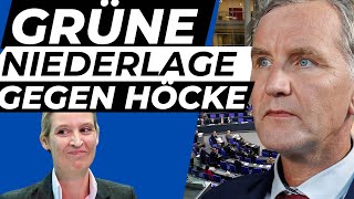 🚨SCHOCKURTEIL GRÜNE SCHEITERN MIT ANKLAGE GEGEN HÖCKE🚨 [upl. by Yenffad]