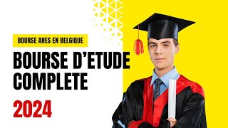 BOURSE DETUDE EN BELGIQUE  LICENCE MASTER  FORMATION PRO [upl. by Esenwahs]