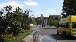 Baratashvili Street Tbilisi Georgia ბარათაშვილის ქუჩა [upl. by Ihcekn]