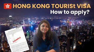 How to get HONG KONG PAR  Hong Kong Tourist Visa for Indians hongkong2024 [upl. by Haraf]