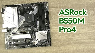 Розпаковка ASRock B550M Pro4 [upl. by Nolra]