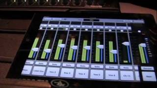 Sweetwater at Winter NAMM 2012  Mackie DL1608 iPad Mixing System Overview [upl. by Tolkan439]