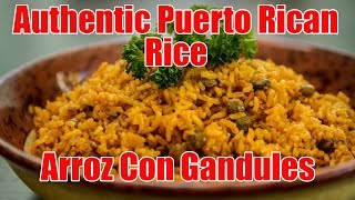 Authentic Puerto Rican RiceArroz Con Gandules Recipe  Episode 6 [upl. by Teerprug]