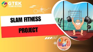 Slam Fitness Web Application Project  Fitness Gym Management System Project  Fitness Project [upl. by Attenwad]