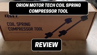 Orion Motor Tech Coil Spring Compressor Review  How To Compress Vehicle Coils Safely [upl. by Leonhard]