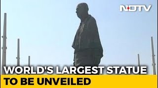 PM To Unveil Sardar Vallabhbhai Patels Statue Of Unity Today [upl. by Arrio467]