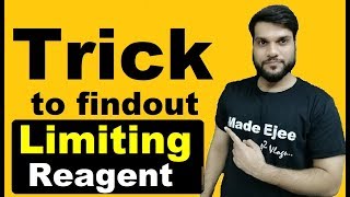 Super Trick to Find Out quotLIMITING REAGENTquot  with example  mole concept  By Arvind arora [upl. by Aiza]