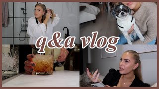 QampA VLOG  Oslo livet botox amp fillers barn fremtid ønskeliste [upl. by Neelat]