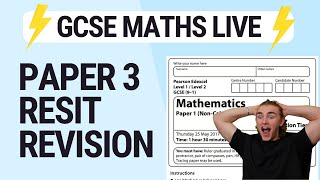 ⚡️ GCSE MATHS REVISION ⚡️ [upl. by Nnaecyoj]