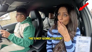 SCARED DRIVING MOCK TEST WITH OFFICIAL DRIVING INSTRUCTOR [upl. by Suriaj]