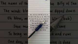 Wellerman Lyrics [upl. by Eradis]