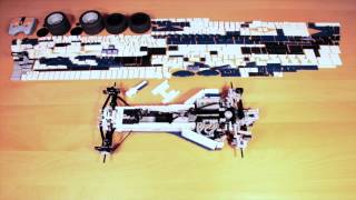 Lego Brabham BT52 stopmotion build RoscoPC [upl. by Bili]