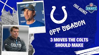 3 moves the Colts should make this offseason 👀 [upl. by Kcirnek]