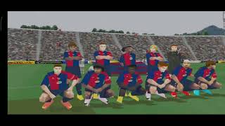 Champions League 2025  PS1  Monaco vs Barcelona  Winning Eleven [upl. by Mattie427]