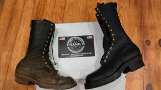 Franks Fire Commander Boots Wildland Fire Fighting Boots [upl. by Sheri]