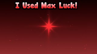 I Used Max Luck In Sols RNG And This Happened [upl. by Sicnarf914]