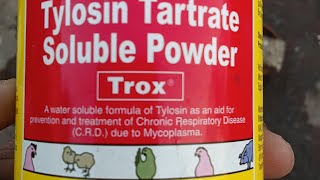 tylosin tartrate soluble powder Trox khansi eyes khrab hon [upl. by Gean832]