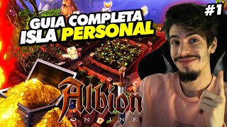 TUTORIAL de la ISLA PERSONAL 1 🔥 Albion Online Español [upl. by Olag]