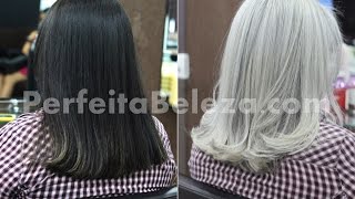 Do cabelo escuro ao loiro perfeito [upl. by Yetac605]