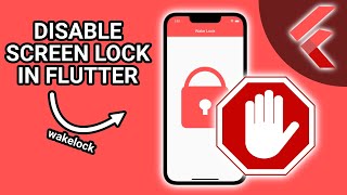 Flutter Tutorial  Prevent Automatic Screen Lock wakelock Flutter AppDevelopment [upl. by Eel]