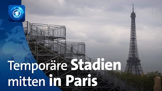 So bereitet sich Paris auf die Olympischen Spiele vor [upl. by Tiffy]