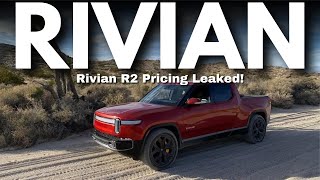 Rivian R2 Pricing Leaked [upl. by Shoshana354]