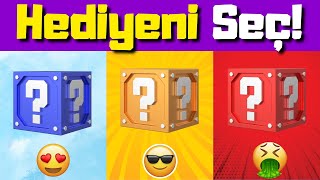 Hediyeni Seç 🎁 Ne Kadar Şanslısın 🤮😍😎 💙Mavi 💛Sarı ❤️Kırmızı [upl. by Halette]