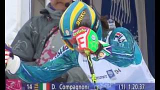 Alpine Skiing  Womens Giant Slalom  Lillehammer 1994 Winter Olympic Games [upl. by Eyllib373]