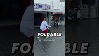 Foldable Bike That Breaks Your Brain [upl. by Euqnomod377]