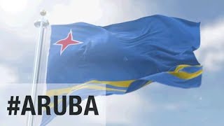 Flag amp anthem of the Country of Aruba [upl. by Yasmeen]