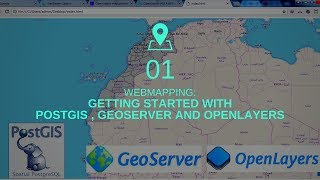 GETTING STARTED WITH POSTGIS  GEOSERVER AND OPENLAYERS [upl. by Tatianna569]