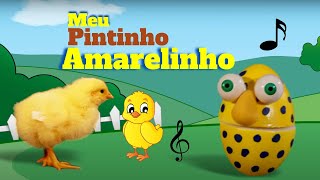 Pintinho Amarelinho  Meu pintinho amarelinho  Músicas e Canções para Crianças  YouTube  Amigovos [upl. by Alvarez]