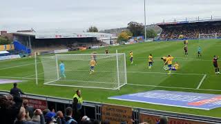 Birmingham City V Mansfield Town Away 2024  Keshi Anderson Chance [upl. by Aliuqahs]