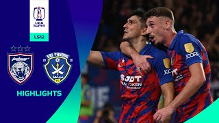 Johor Darul Tazim 20 Sri Pahang FC  LS12  Highlights Liga Super 2023 [upl. by Noyar]