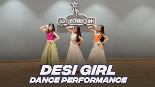 Desi Girl  Dostana Sunidhi Chauhan Vishal Dadlani SMahadevan  Choreography  Art Sensation JBP [upl. by Sorvats]