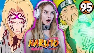 TSUNADE VS OROCHIMARU 3 SANNINS BATTLE  Naruto Ep 95 Reaction [upl. by Shaina]