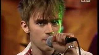 Blur live performing quotParklifequot on Ray Cokes Part 1 of 2 [upl. by Belmonte]