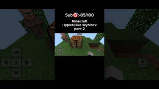 Hypixel Skyblock minecraft skyblock hypixel trending shorts mcpe video gaming gameplay [upl. by Conchita396]