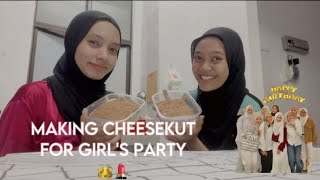 BUAT CHEESEKUT WITH SISTUR [upl. by Samuela670]