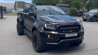 2022 Ford Ranger Wildtrak Black Edition Widebody Predator Body Kit 🔥 [upl. by Wehhtam101]