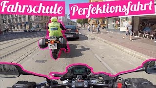 MOTORRAD PERFEKTIONSFAHRT🏍💨 ICH MACHE DEN ASCHEIN❓ [upl. by Arzed]