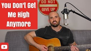 You Dont Get Me High Anymore  Three Days Grace Acoustic Cover [upl. by Huntington]