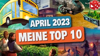 Meine TOP 10 Spiele im April 2023  Überraschende Highlights alte Klassiker ganz groß [upl. by Atinrehs]