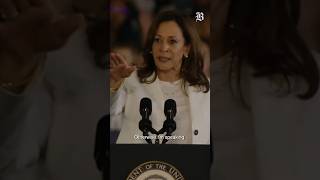 Im speaking Kamala Harris shuts down disruptive protesters at Detroit rally [upl. by Attiuqaj]