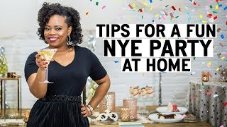 Tips for a Fun amp Simple New Years Eve Party at Home [upl. by Ibbetson]