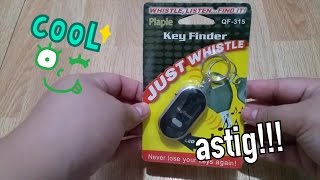 KEY FINDER JUST WHISTLE UNBOXING l Simply Mitchie [upl. by Nirehtac]