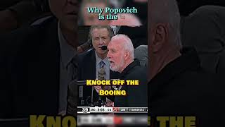 Throwback to when Greg Popovich defended Kawhi against booing spurs fans 🔥🐐 [upl. by Leeann]