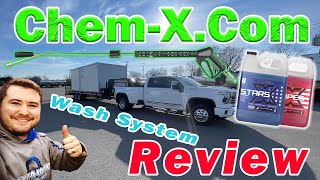 ChemXcom Stars and Stripes vehicle wash system review [upl. by Dardani]